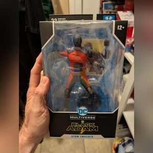 DC Multiverse Atom Smasher Figure in Red and Black